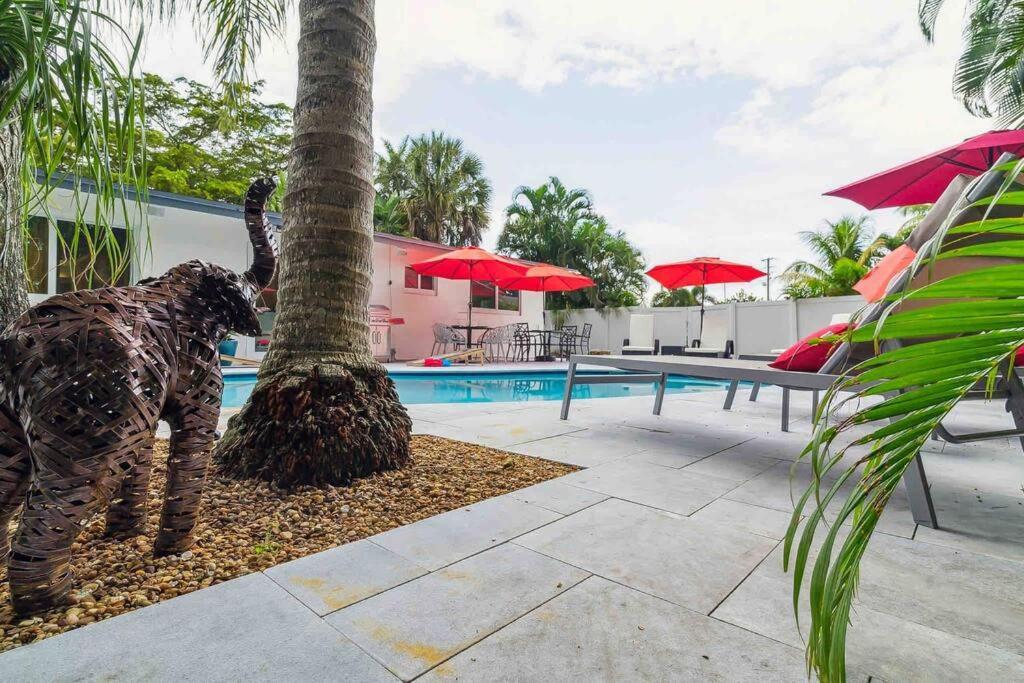 Private Oasis With Pool Near Beaches, Dining & Las Olas Fort Lauderdale Buitenkant foto