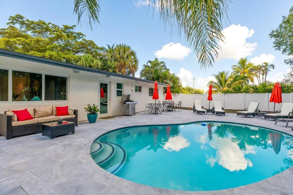 Private Oasis With Pool Near Beaches, Dining & Las Olas Fort Lauderdale Buitenkant foto