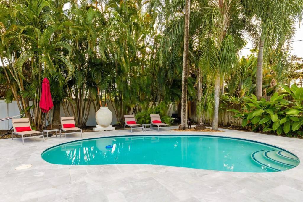Private Oasis With Pool Near Beaches, Dining & Las Olas Fort Lauderdale Buitenkant foto