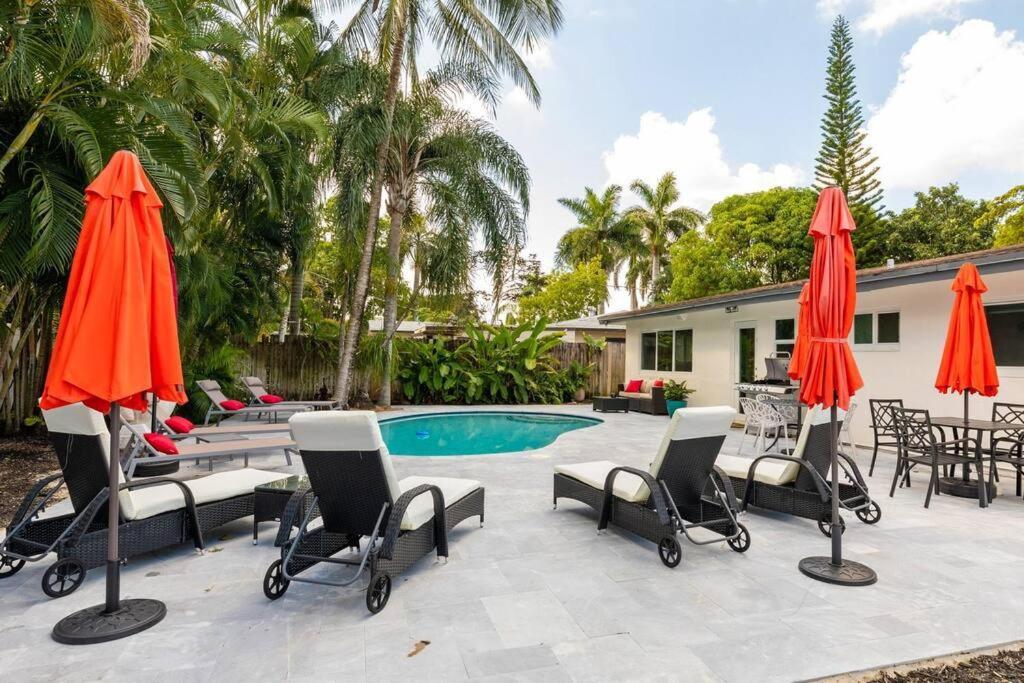 Private Oasis With Pool Near Beaches, Dining & Las Olas Fort Lauderdale Buitenkant foto